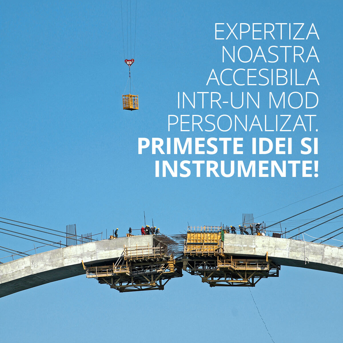 Expertiza noastra accesibila intr-un mod personalizat. Primeste idei si instrumente!